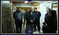 رئیس مرکز ارتباطات مردمی ریاست‌جمهوری از آرشیو ملی ایران بازدید کرد